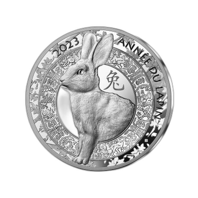 20 euro munt Frankrijk - konijn 2023 front