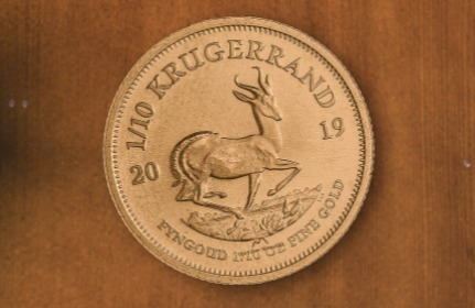 Gouden Krugerrand van 1/10 troy ounce