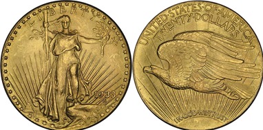 double eagle coin duurste munt ter wereld